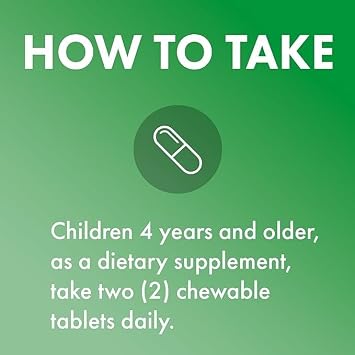 Dr. Mercola Chewable Multivitamin for Kids, Orange Flavor, 60 Tablets