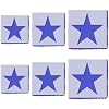 2x2, 3x3, and 4x4 inch (2 of each)