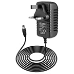 12V 1A Power Supply Adapter UK AC/DC Input 100-240V 50/60Hz 12W 5.5mm x 2.1mm Switching Adaptor for LED Strip Light CCTV Cameras Keyboards Monitor Routers Home Appliances DC Plug