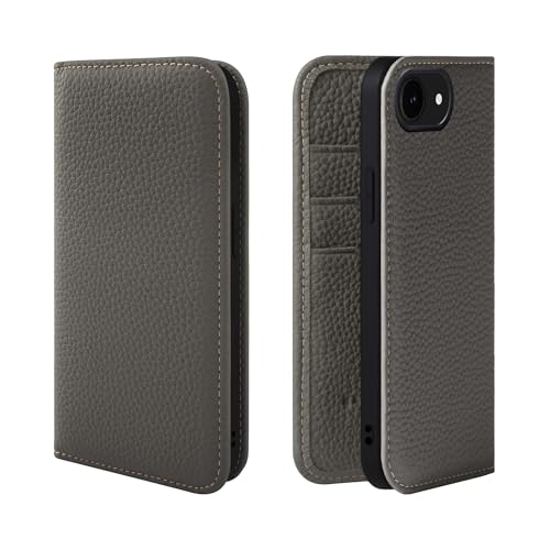 HANATORA for iPhone 17e 16e �P�[�X �蒠�^ �{�v �X�}�z�P�[�X �X�}�z �X�^���h �R�[�h�z���_�[ �t�� �V�������N�J�[�t���U�[ �}�O�l�b�g�Ȃ� �I���[�u�O���[ PH-16e-OliveGray �M�t�g �a���� ���� �j�� �ޏ� 
