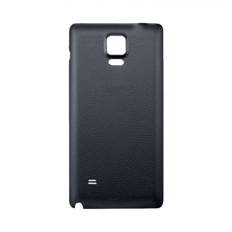 Mobile TM Compatible avec Cache Arrière Samsung Note 4 Edge Noir SM-N915 avec Logo Vitre Arrière Pièce de Rechange