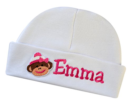 Ava's Miracles Beanie Hat For Year Old Personalized