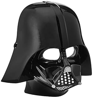 Rubie s Star Wars Darth Vader Black Plastic Halloween Costume Mask for Child