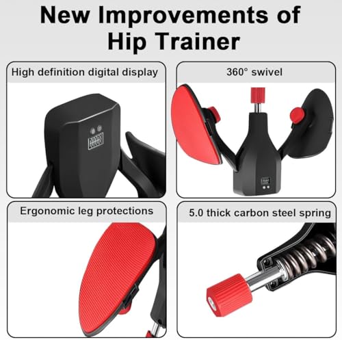 Image of Thigh Master 10-35KG Adjustable Pelvic Floor Muscle Trainer Portable Kegel Exercise Device Women Men Exercise Equipment for Gym Workout-Multi Color