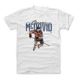 500 LEVEL Connor McDavid Shirt (Cotton, Large, White) - Connor McDavid Retro B