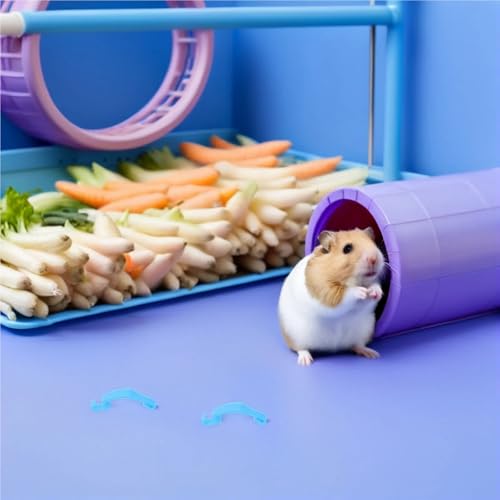 Pinces pour cage de hamster et gerbille pour aménager un enclos - 5