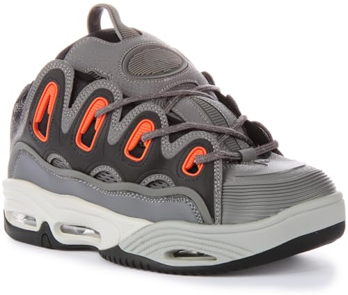 Osiris D3 2001 Shoes - Charcoal/Orange/Black - 11.0