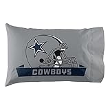 NORTHWEST NFL Dallas Cowboys Pillowcase Set 2-Pack, 20' x 30', Monument