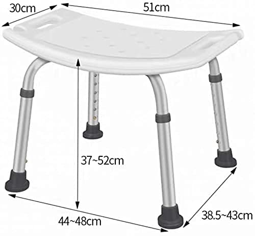 Chaise de douche réglable avec siège antidérapant pour le bien-être