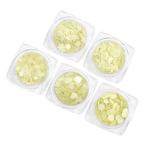 FRCOLOR Pegatinas Para Uñas Decorativas Luna Brillo Pegatinas Para Uñas Diy Diseño