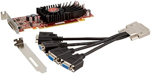 VisionTek Radeon 5570 SFF 1GB DDR3 4M VHDCI VGA (4x VGA) Graphics Card - 900366