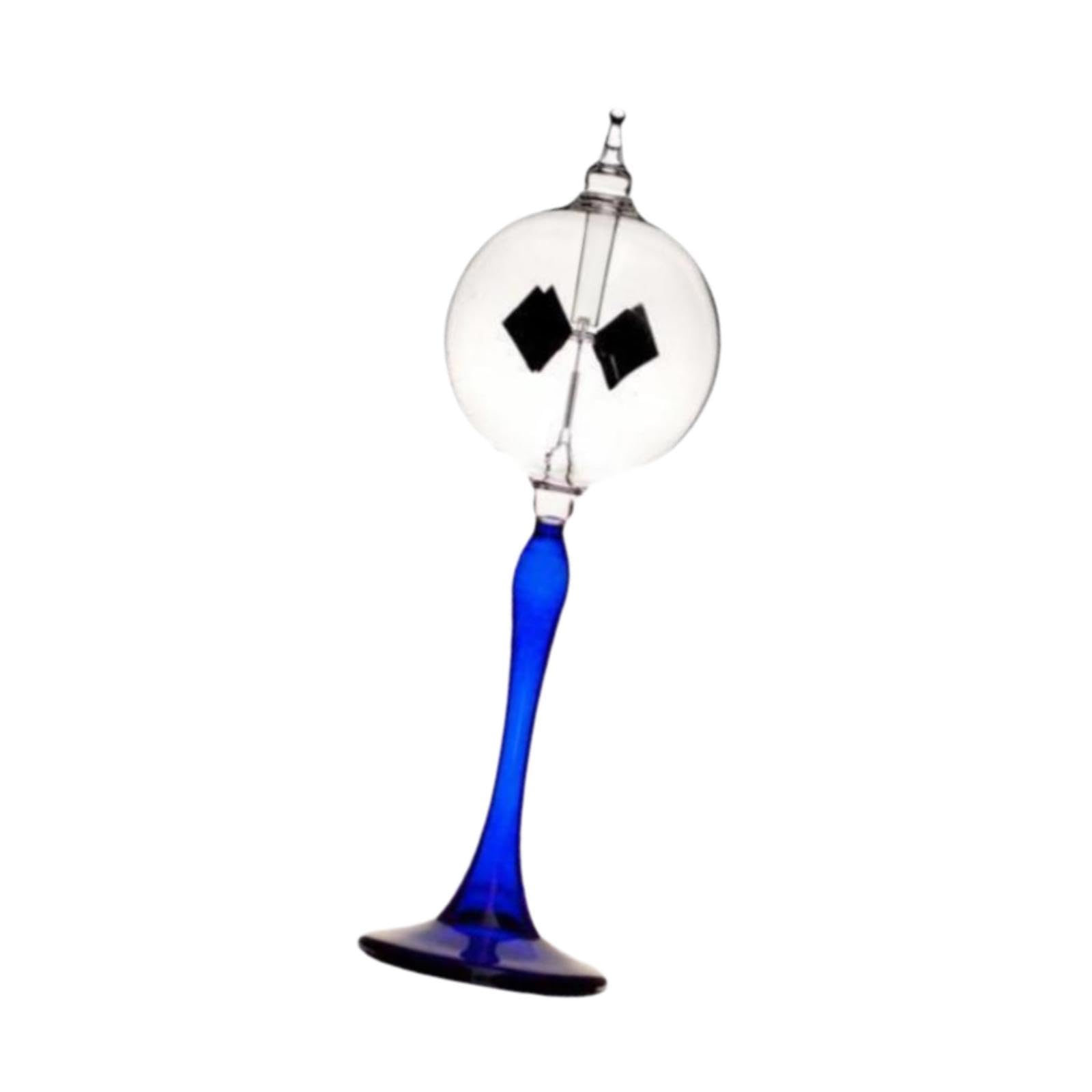 Radiomètre solaire Crookes, moulin à vent scientifique pour bureau, Bleu