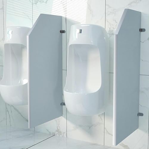 Séparateur d'urinoir mural haut de gamme avec angles en inox