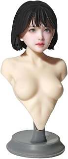 AIEK 1/12 フィギュア ドール 用 コスプレ 女性の頭部 ロリー女優 DIY JIAOUDOLL PHICENN VERYCOOL TBLeague に適用 黑髪