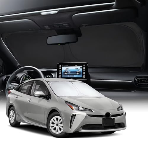 Pare-soleil sur mesure Toyota Prius isolant et pliable