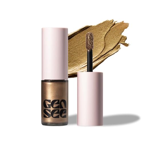 Gen See Mixed Media Metallic Liquid Eyeshadow, Desert Highway –