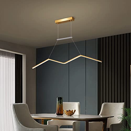Éclairage de chandelier LED au design minimaliste et finitions épurées