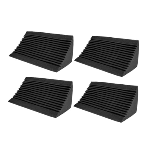 4 Paneles Acústicos Material Absorbente de Sonido para Pared Low Frequency para Teatro en Casa Ktv