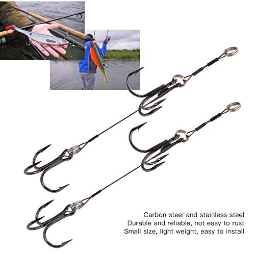 01 02 015 Angelköder Angelhaken 2 Set Angelgerät für Angelzubehör – Bild 8