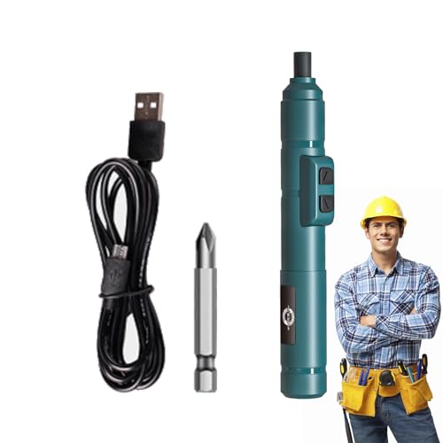Electronic Screwdriver Set | Cordless Small Power Screwdriver with Magnetic Bits - Rechargeable Motorised Screwdriver - Mini Tool Kit for Phones Watch Jewelers Lapt - Image 9