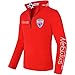 Produktbild Nebulus Herren Pullover SKANDINAVIA, Warmer Fleecepullover, Pulli aus Fleece mit Half Zip Reißverschluss, rot - L