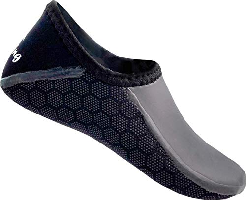 IST SK9 3mm Neoprene Freediving Boat Socks, Size XL