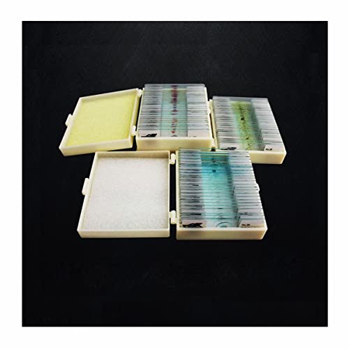 Microscope 75 PCS Prepared Specimen Scetion Slice Microscope Slides