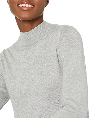 Image of Amazon Essentials Women's Lightweight Mock Neck Pullover Sweater, Regular Fit (Available in Plus Size)