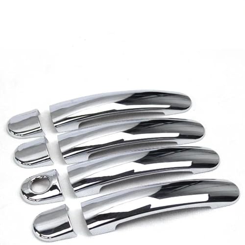 Accesorios de coche para Skoda Fabia: manija exterior y marco embellecedor de puerta 2008-2013
