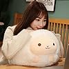 TONGSONG 16 Inch Plush Sheep Stuffed Animal Sheep Hugging Pillow Cuddly Lamb Pillow Plushies Toy Lamb Huggable Anime Gifts for Kids and Lovers in Birthday, Valentines, Christmas, Thanksgiving Day... #3