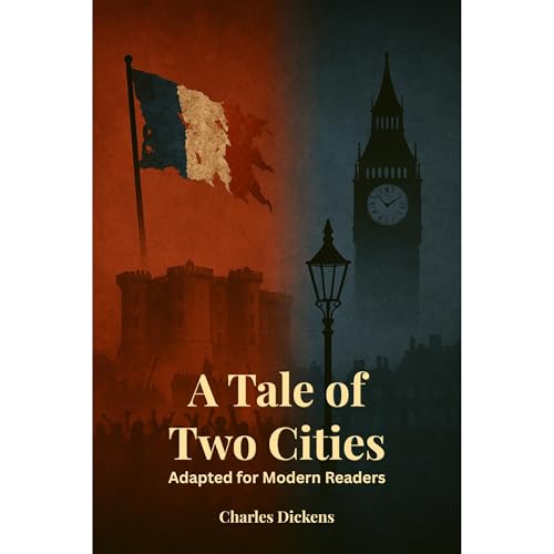 A Tale of Two Cities Audiolibro Por Charles Dickens arte de portada