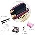 Imagen de CORIOS Bolsa de Noche para Mujer Cuero PU Acrílico Clutch Bolso de Boda Asa Metálica Bolso de Fiesta Elegante Bolso de Hombro Bandolera con Cadena para Banquete Fiesta de Graduación Morado