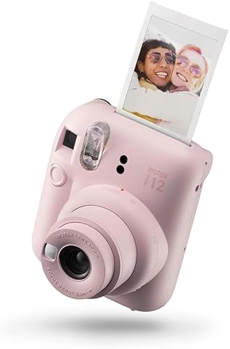 Câmera Instax Mini 12 + Filme de 10 Poses - Rosa Gloss