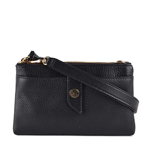Michael Kors MK Charm sac bandoulière MD noir moyen pour femme style moderne