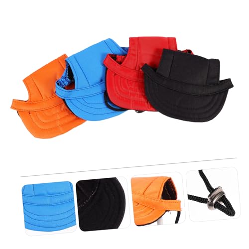 Chapeau de baseball respirant pour chiots avec lanière ajustable - 5