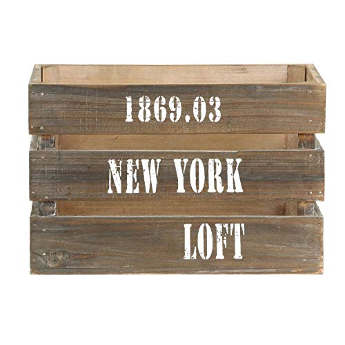 ベストコ(Bestco) 収納ボックス ヴィンテージ ウッドボックス ND-9271 XXS ダーク