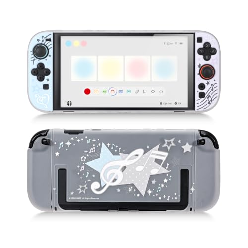 Image of GeekShare Protective Shell Compatible with Switch 2 (Music Notes)