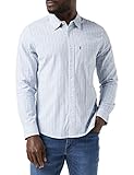Ajuste: normal Levi\'s Sunset 1 PKT Slim William Dutch Blue ST Camiseta, M para Hombre