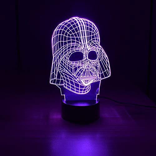 Luminária 3D - Darth Vader