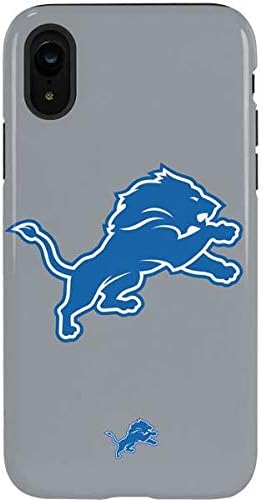 Skinit Pro Phone Case Compatible with iPhone XR - Officially Licensed NFL Detroit Lions Vintage Design