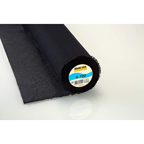 Vlieseline G700 Medium Woven Interlining Black 25m x 90cm 2VG700-99