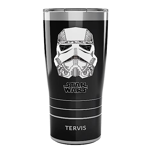 Star Wars Coffee Mug Travel: Top Insulated Tumblers for Every Fan 10 Tervis Triple Walled Star Wars Vader Trooper Insulated Tumbler Cup Keeps Drinks Cold & Hot, 20oz, Stainless Steel