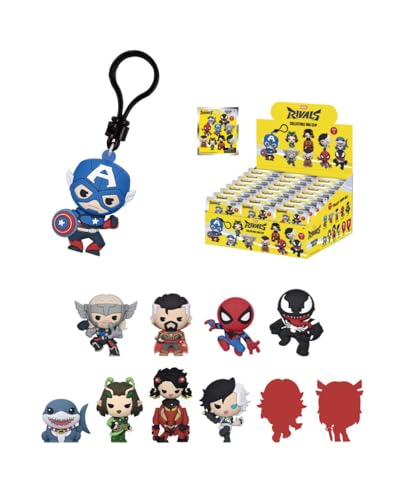 Marvel Rivals clips de espuma 3D para bolsa pack de 24 unidades coleccionables