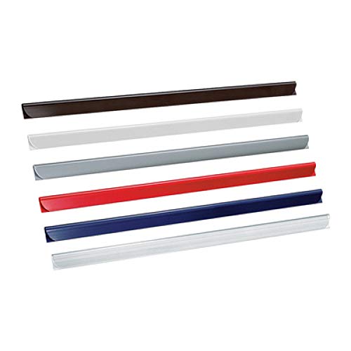 Leitz 21770 - Varilla para sujetar fundas archivadoras (50 unidades), transparente