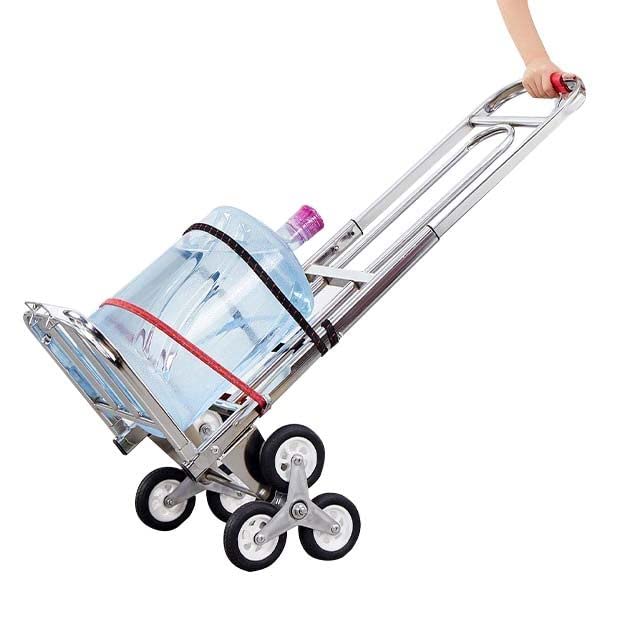 Carretilla plegable para escaleras 100kg capacidad miniatura 1