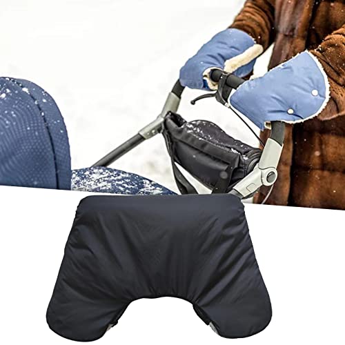 Amagogo Abafador de mão para carrinho de bebê capa de mão de lã para carrinho de bebê