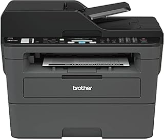 Brother MFC-L2710 All-in-One Wireless Monochrome Laser Printer -for Home Office - Print Copy Scan Fax, Auto Duplex Print, Speed Up to 32 ppm, 50-Sheet ADF, Amazon Alexa, AirPrint, BROAGE Printer Cable