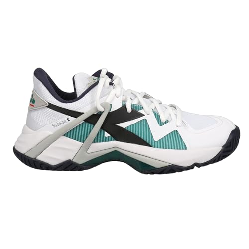 Image of Diadora Mens B.Icon 2 Ag Tennis Sneakers Shoes - Red, Yellow