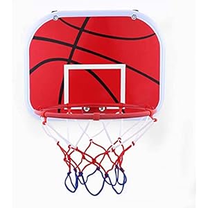 Kinderen Basketbalbord Basketbalring, Hangende Mini Basketbal Netbal Hoepel Voor Indoor Outdoor Kinderspel Met Luchtpomp