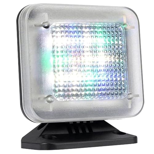 Faux simulateur de TV LED avec capteur de lumière et minuteur – Anti-effraction pour la sécurité de la maison et la protection contre le cambriolage